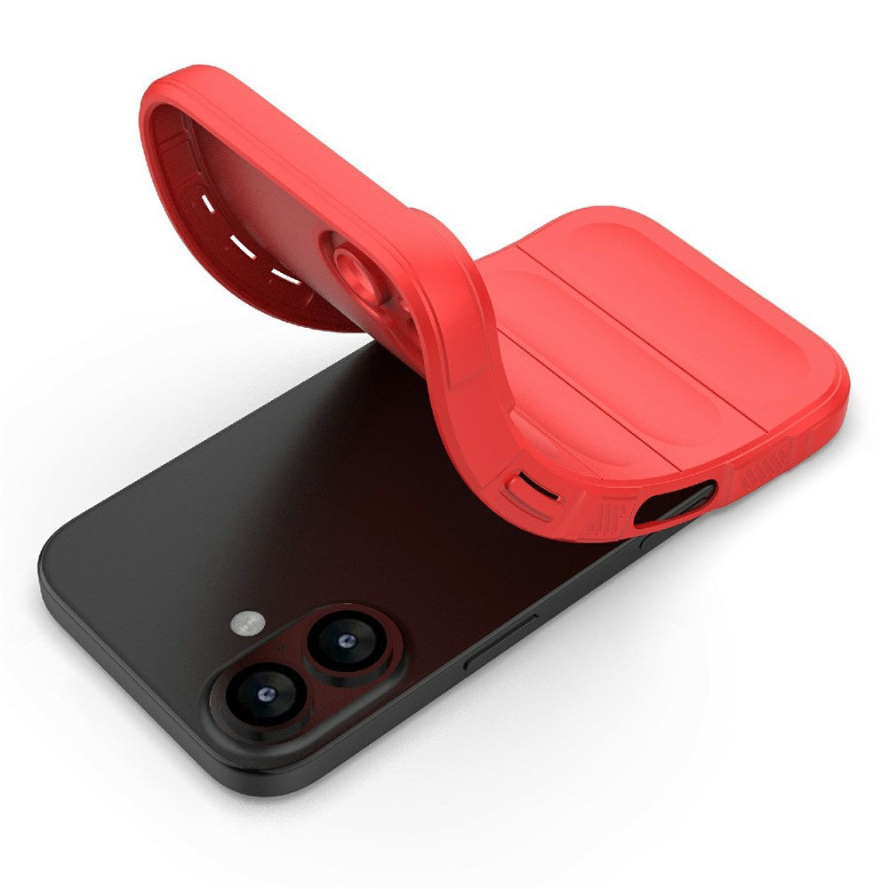 Skyddsfodral för Apple iPhone 17, Techsuit, Magic Shield, Lila