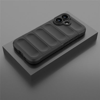Skyddsfodral för Apple iPhone 17, Techsuit, Magic Shield, Svart