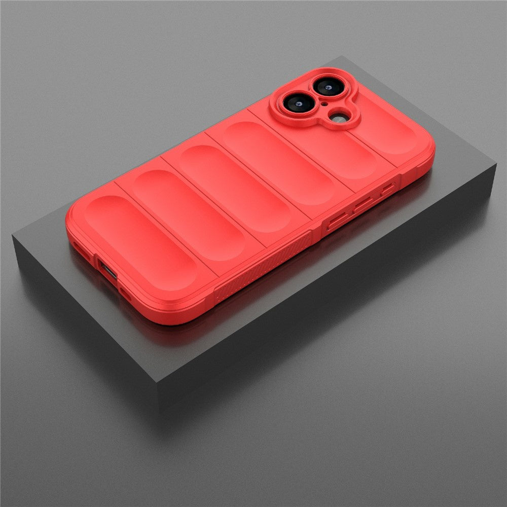 Skyddsfodral för Apple iPhone 17, Techsuit, Magic Shield, Röd