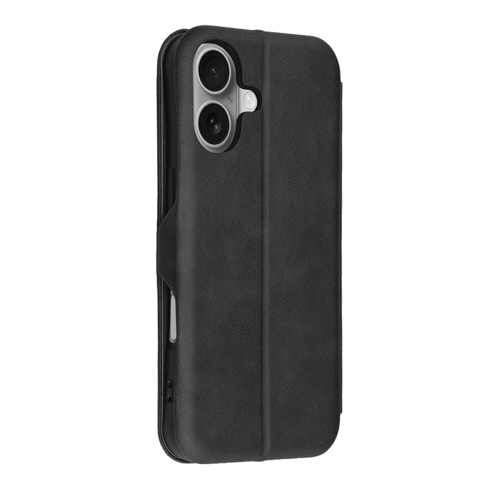 Fodral för Apple iPhone 17, Techsuit, Safe Wallet Plus, Svart