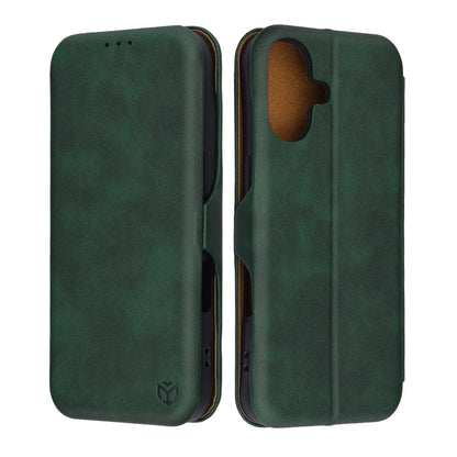 Fodral för Apple iPhone 17, Techsuit, Safe Wallet Plus, Grön