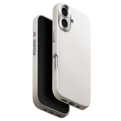Fodral för Apple iPhone 17, UNIQ, Lyden Leatherette, Grå