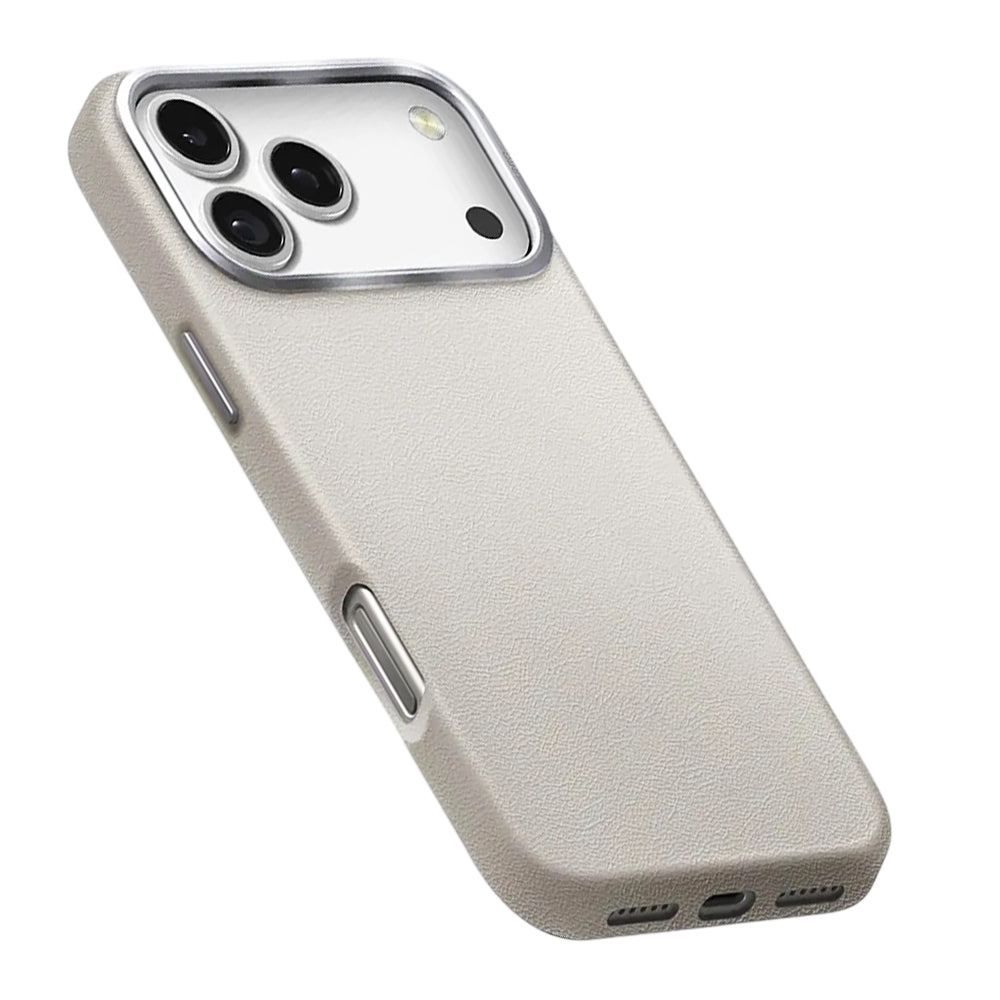 Fodral för Apple iPhone 17, UNIQ, Lyden Leatherette, Grå