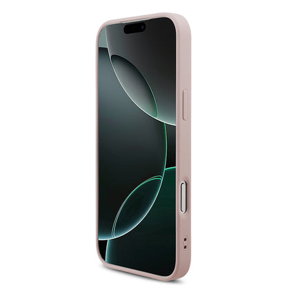 Fodral för Apple iPhone 18 Pro / 17 Pro, Guess, 4G Big Logo, Rosa