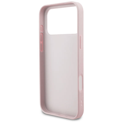 Fodral för Apple iPhone 18 Pro / 17 Pro, Guess, 4G Classic Logo, Rosa