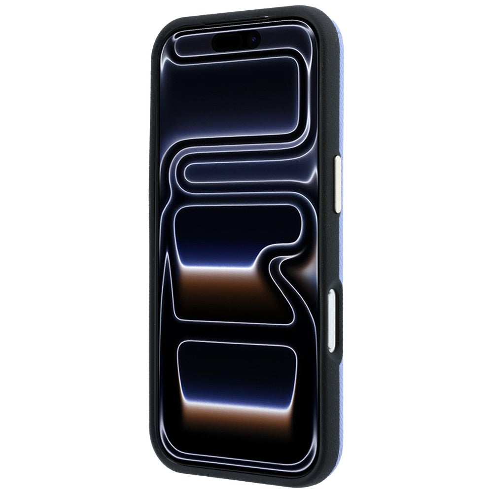 Fodral för Apple iPhone 18 Pro / 17 Pro, Guess, Grained Big Resin Logo, Bleu