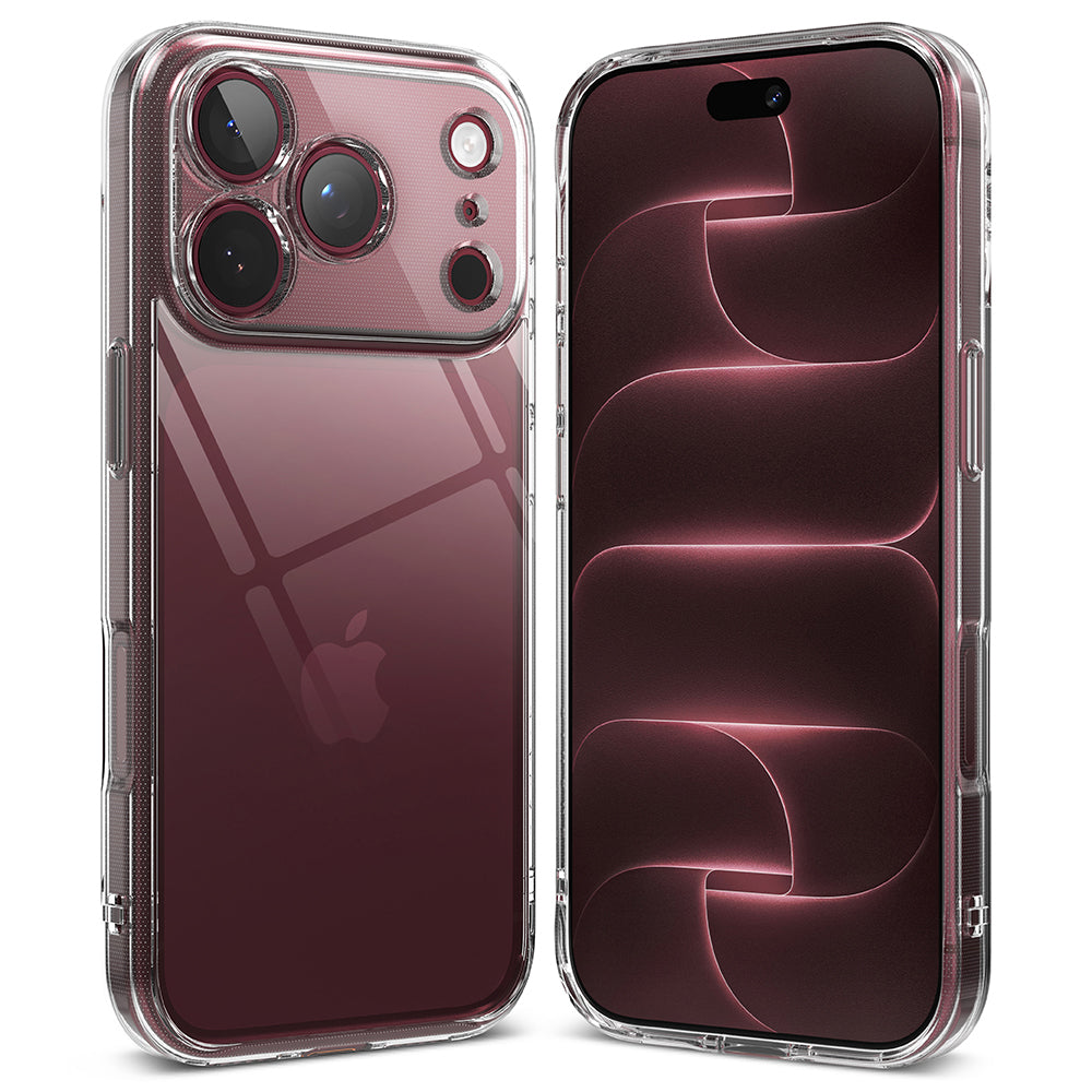 Fodral för Apple iPhone 18 Pro / 17 Pro, Ringke, Fusion, Transparent