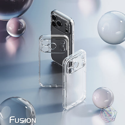 Fodral för Apple iPhone 18 Pro / 17 Pro, Ringke, Fusion, Transparent