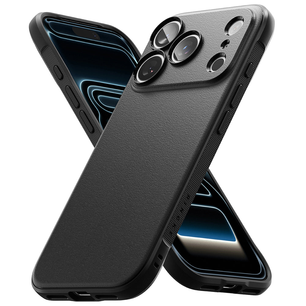 Fodral för Apple iPhone 18 Pro / 17 Pro, Ringke, Onyx, Svart