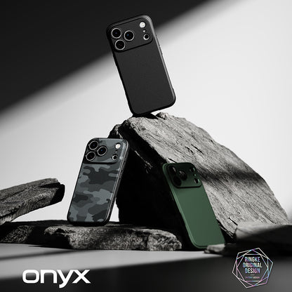 Fodral för Apple iPhone 18 Pro / 17 Pro, Ringke, Onyx, Svart
