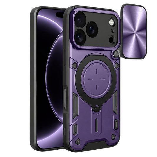Fodral för Apple iPhone 18 Pro / 17 Pro, Techsuit, CamGuard Pro, Lila