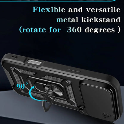 Fodral för Apple iPhone 18 Pro / 17 Pro, Techsuit, CamShield, Grön