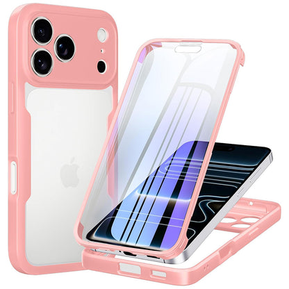 Fodral för Apple iPhone 18 Pro / 17 Pro, Techsuit, ColorVerse 360, Rosa