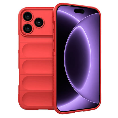Fodral för Apple iPhone 18 Pro / 17 Pro, Techsuit, Magic Shield, Röd