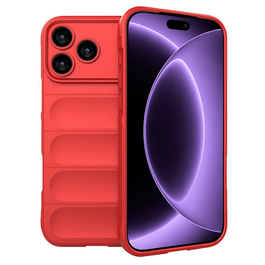 Fodral för Apple iPhone 18 Pro / 17 Pro, Techsuit, Magic Shield, Röd
