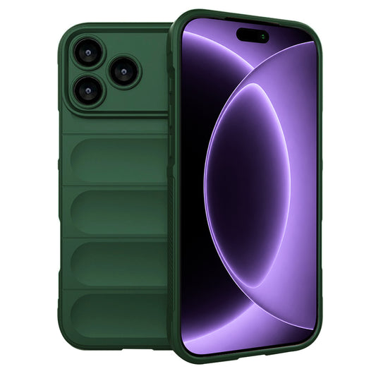 Fodral för Apple iPhone 18 Pro / 17 Pro, Techsuit, Magic Shield, Grön