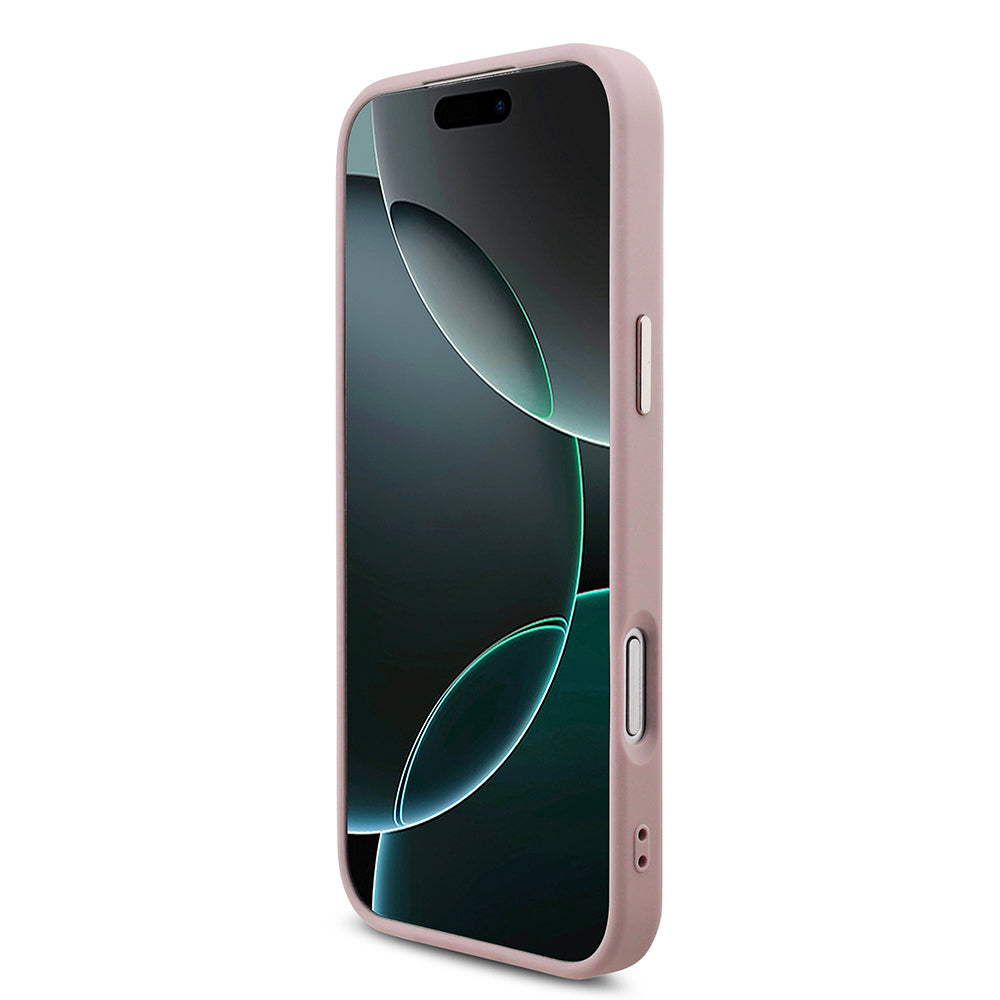 Fodral för Apple iPhone 18 Pro Max / 17 Pro Max, Guess, 4G Big Classic Logo, Rosa