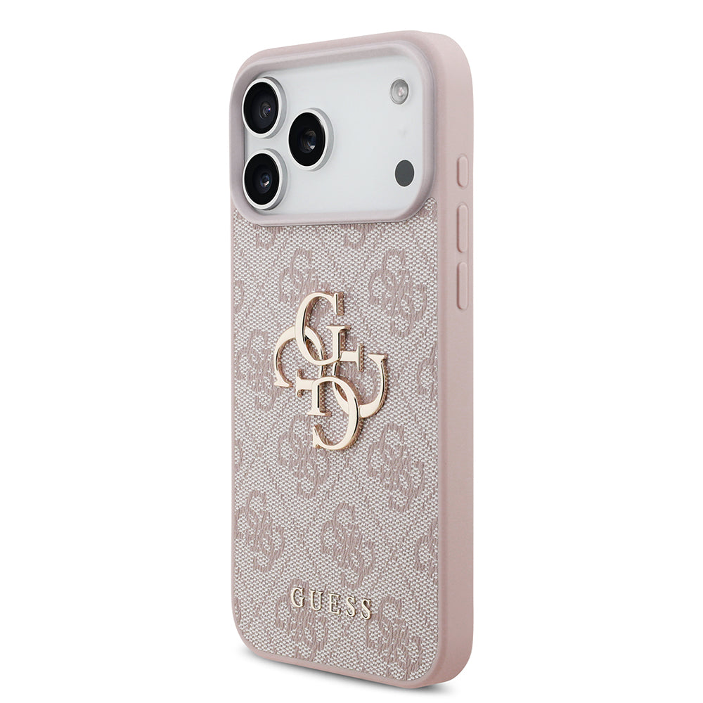 Fodral för Apple iPhone 18 Pro Max / 17 Pro Max, Guess, 4G Big Logo, Rosa