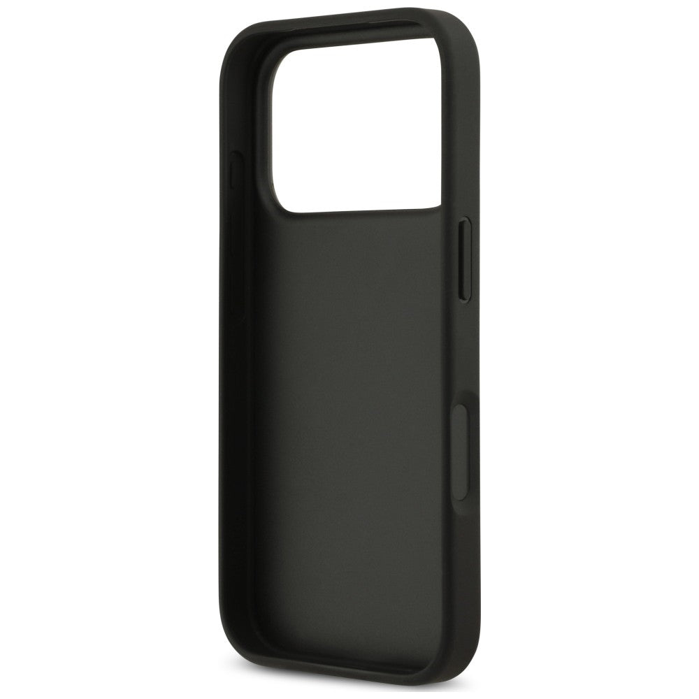 Skal till Apple iPhone 18 Pro Max / 17 Pro Max, Guess, 4G Double Card Triangle, svart