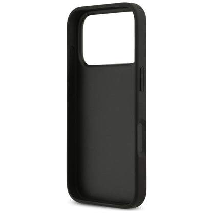 Skal till Apple iPhone 18 Pro Max / 17 Pro Max, Guess, 4G Double Card Triangle, svart