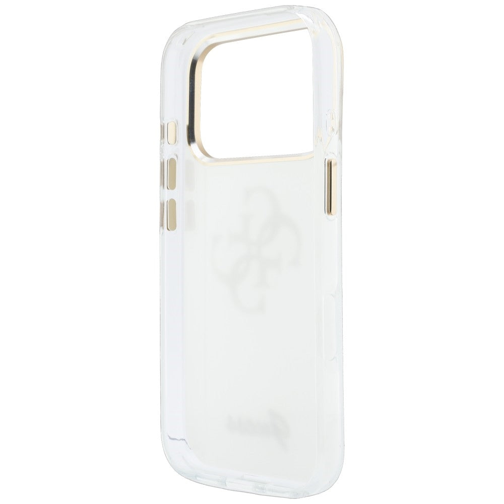 Fodral för Apple iPhone 18 Pro Max / 17 Pro Max, Guess, IML 4G Metal Script, Vit