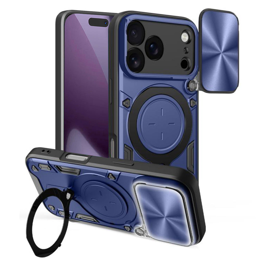 Fodral för Apple iPhone 18 Pro Max / 17 Pro Max, Techsuit, CamGuard Pro, Blå