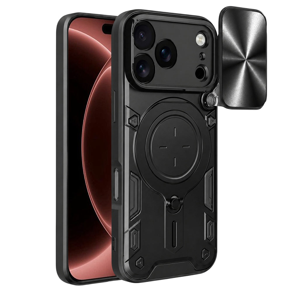 Fodral för Apple iPhone 18 Pro Max / 17 Pro Max, Techsuit, CamGuard Pro, Svart