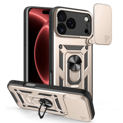 Fodral för Apple iPhone 18 Pro Max / 17 Pro Max, Techsuit, CamShield, Guld