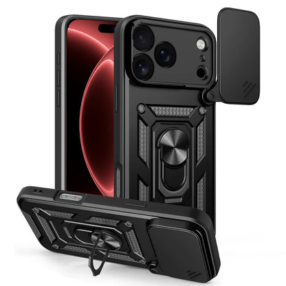 Fodral för Apple iPhone 18 Pro Max / 17 Pro Max, Techsuit, CamShield, Svart