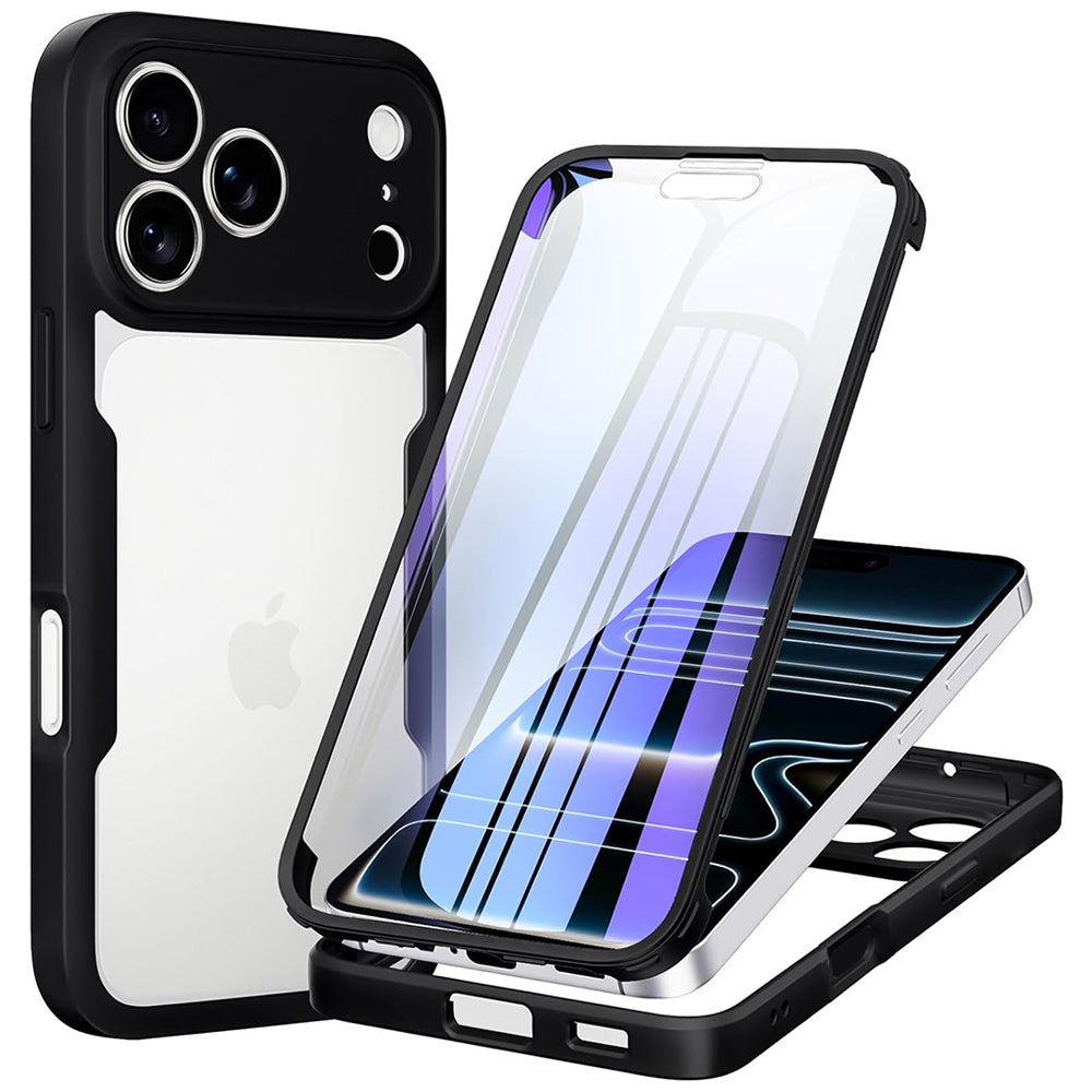 Fodral för Apple iPhone 18 Pro Max / 17 Pro Max, Techsuit, ColorVerse 360, Svart