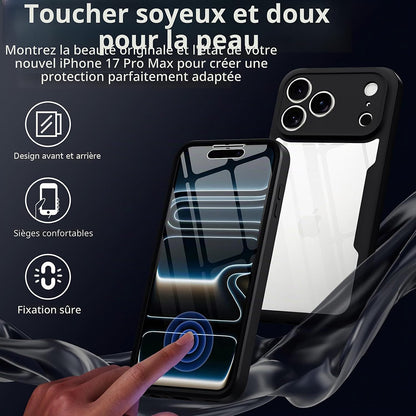 Fodral för Apple iPhone 18 Pro Max / 17 Pro Max, Techsuit, ColorVerse 360, Svart