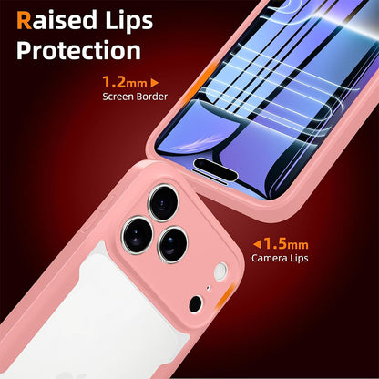 Fodral för Apple iPhone 18 Pro Max / 17 Pro Max, Techsuit, ColorVerse 360, Rosa