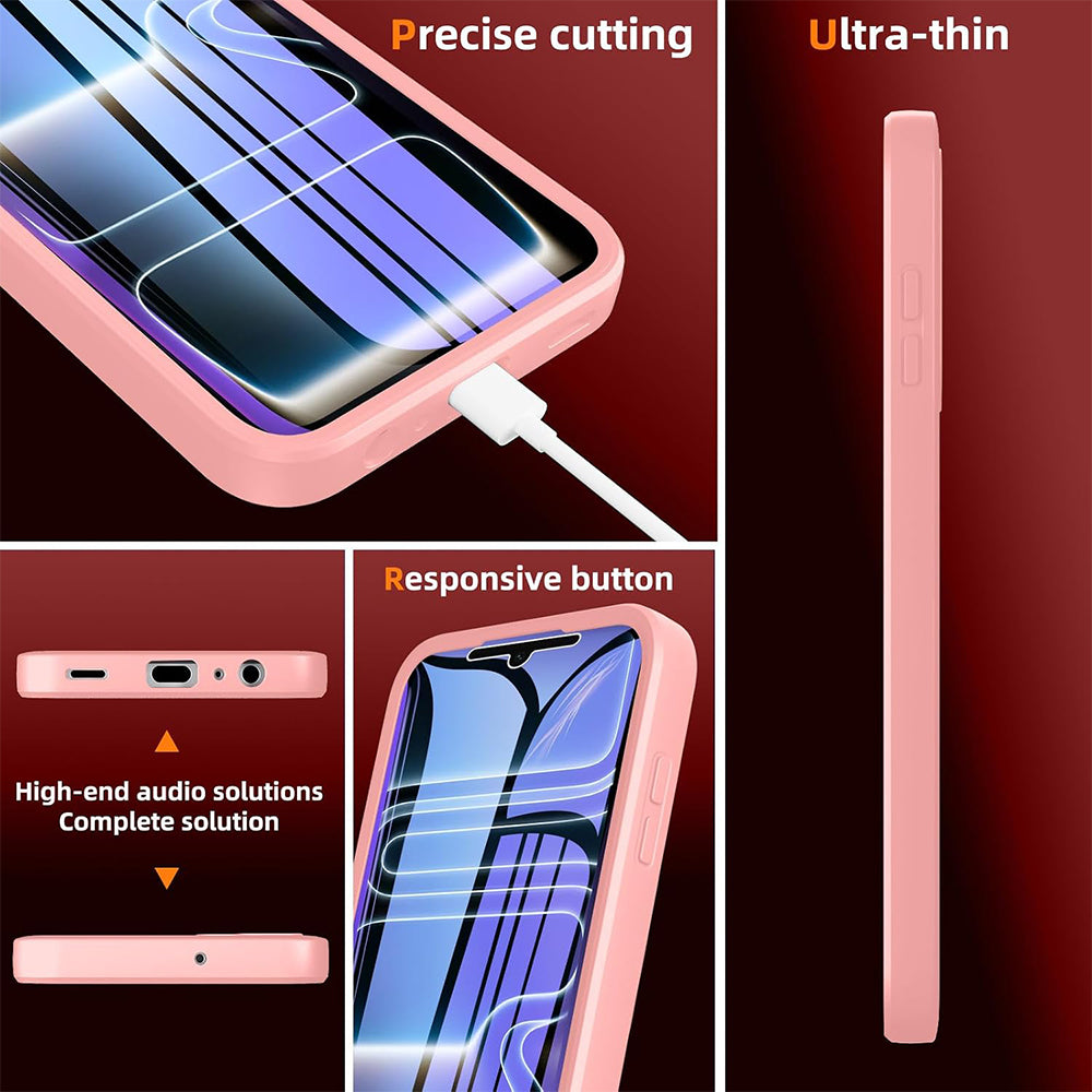 Fodral för Apple iPhone 18 Pro Max / 17 Pro Max, Techsuit, ColorVerse 360, Rosa