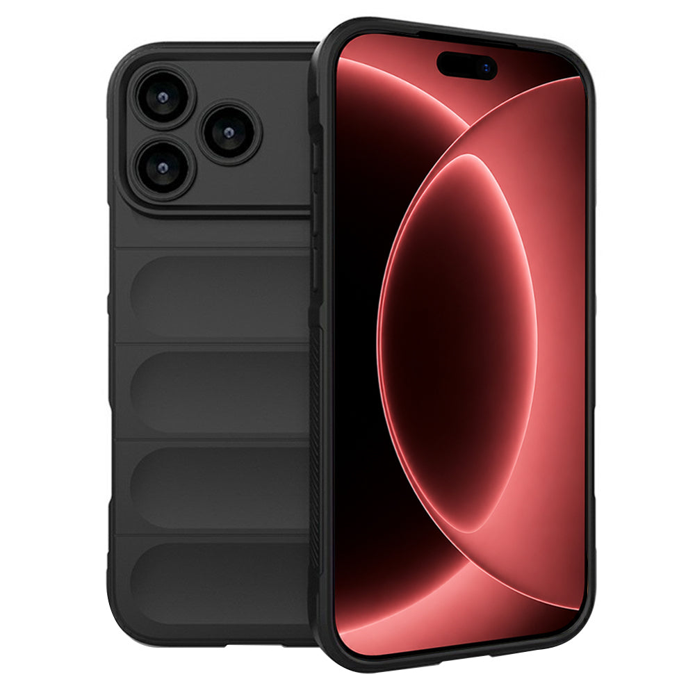 Fodral för Apple iPhone 18 Pro Max / 17 Pro Max, Techsuit, Magic Shield, Svart