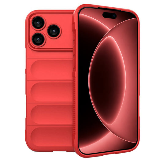 Fodral för Apple iPhone 18 Pro Max / 17 Pro Max, Techsuit, Magic Shield, Röd