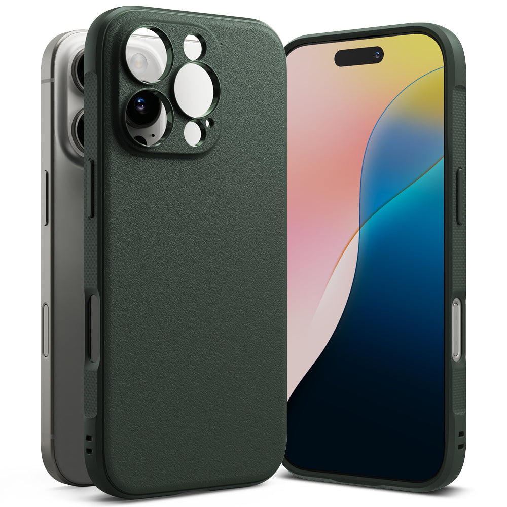 Fodral till Apple iPhone 16 Pro Max, Ringke, Onyx, Grön 