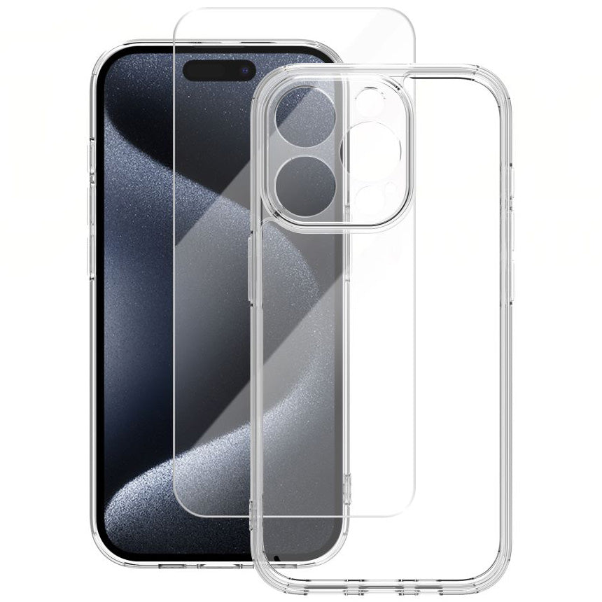 Fodral för Apple iPhone 16 Pro Max, Vmax, Premium, Transparent