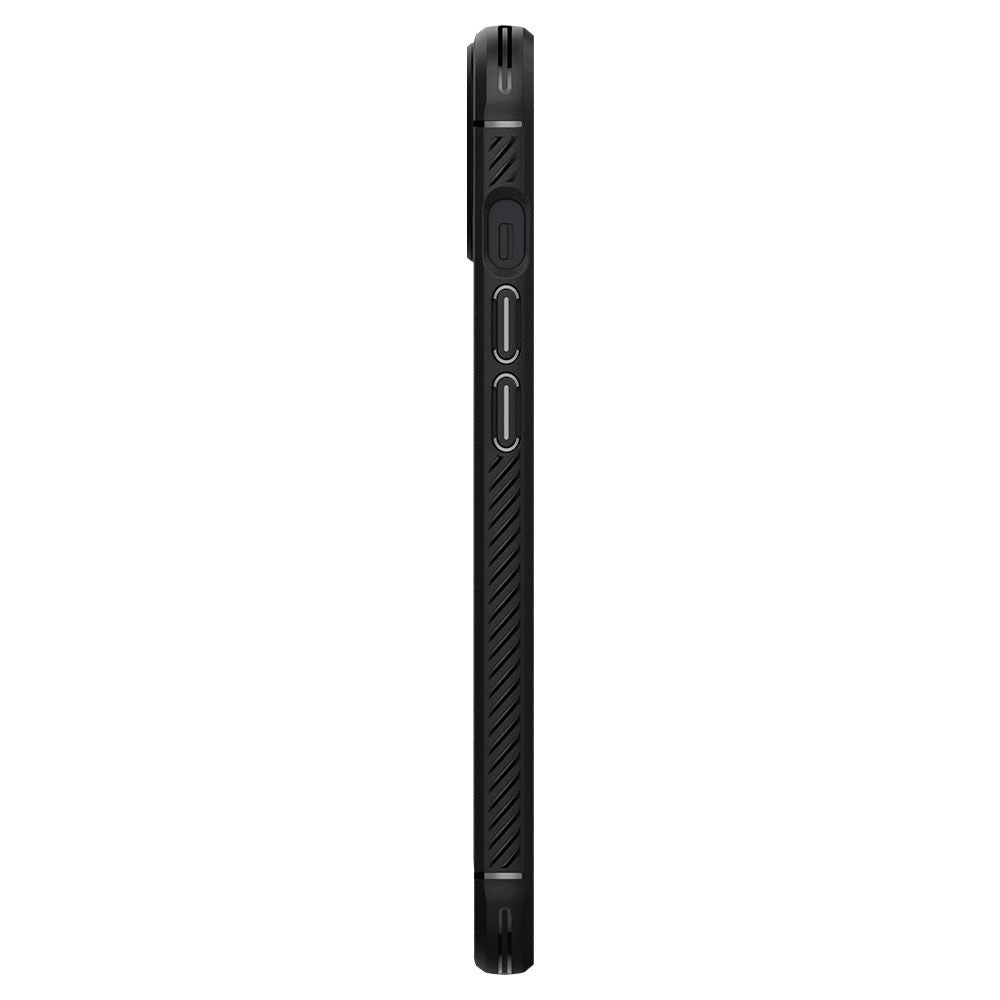 Fodral för Apple iPhone 13, Spigen, Rugged Armor, Svart ACS03518
