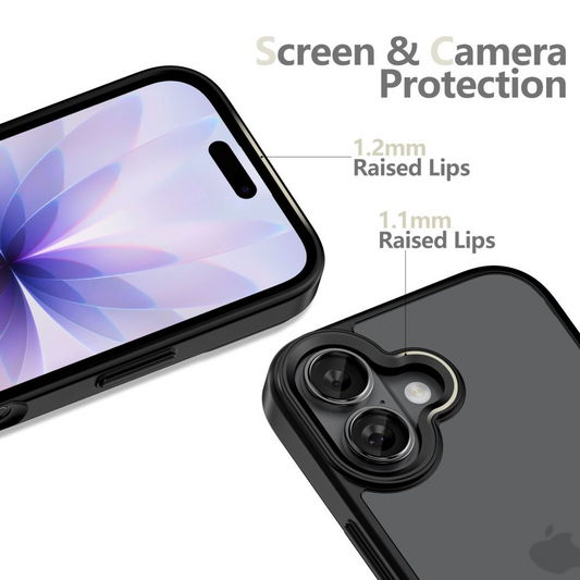 Skyddsfodral för Apple iPhone 17, Tech-Protect, Magmat, Matt Svart