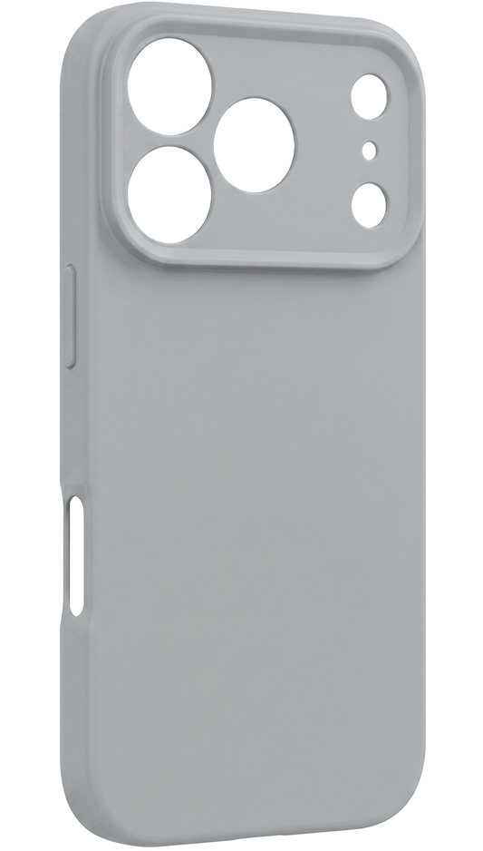 Fodral för Apple iPhone 17 Pro Max, OEM, silikon, grå
