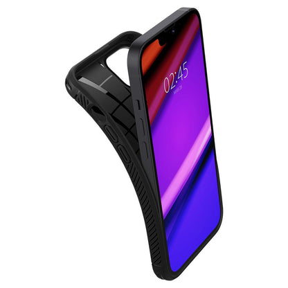 Fodral för Apple iPhone 13, Spigen, Rugged Armor, Svart ACS03518