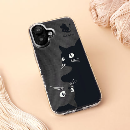 Skyddsfodral för Apple iPhone 17, OEM, Ultra Trendy Cat, Svart