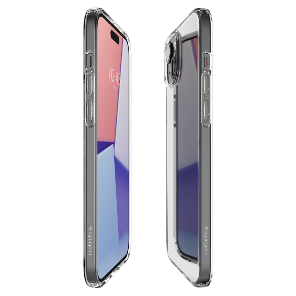 Skyddsfodral för Apple iPhone 15, Spigen, Liquid Crystal, Transparent