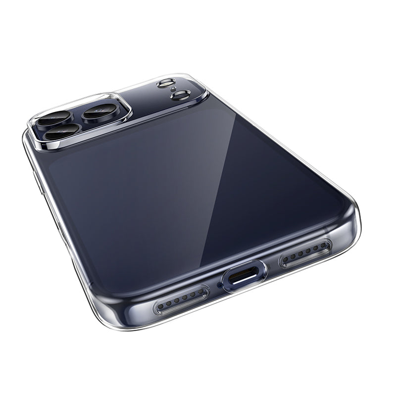 Fodral för Apple iPhone 17 Pro, Borofone, BI4 Ice, Transparent