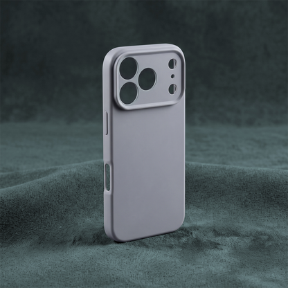 Fodral för Apple iPhone 17 Pro, OEM, silikon, grå