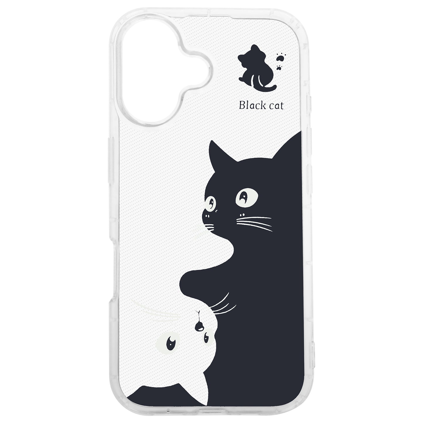 Skyddsfodral för Apple iPhone 17, OEM, Ultra Trendy Cat, Svart