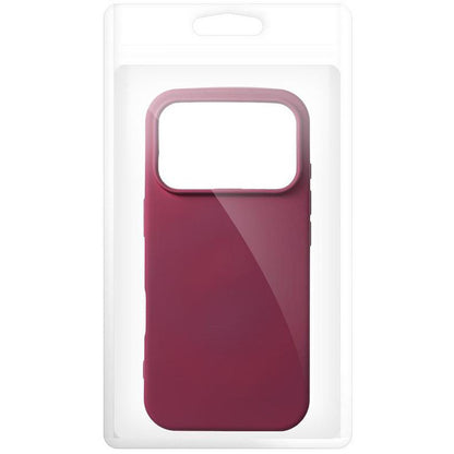 Fodral för Apple iPhone 18 Pro Max / 17 Pro Max, OEM, silikon, vinrött