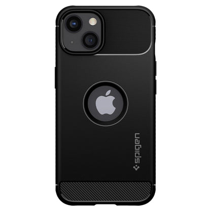 Fodral för Apple iPhone 13, Spigen, Rugged Armor, Svart ACS03518