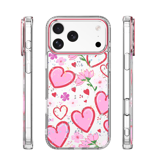 Fodral för Apple iPhone 15 Pro, OEM, Ultra Trendy Love 1, Flerfärgad