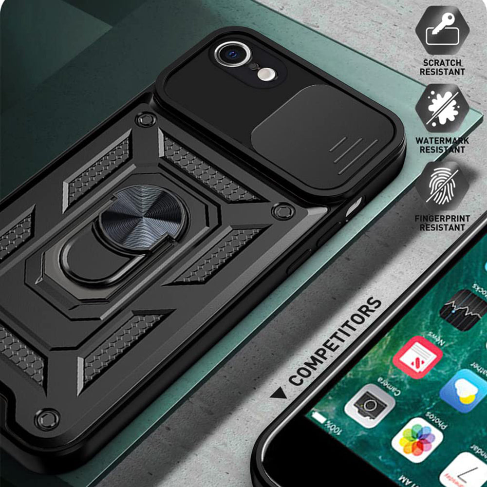 Fodral för Apple iPhone 6 / 6s, Techsuit, CamShield, Rosa